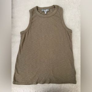 Super cute Olive Marled Essentials tank, XS